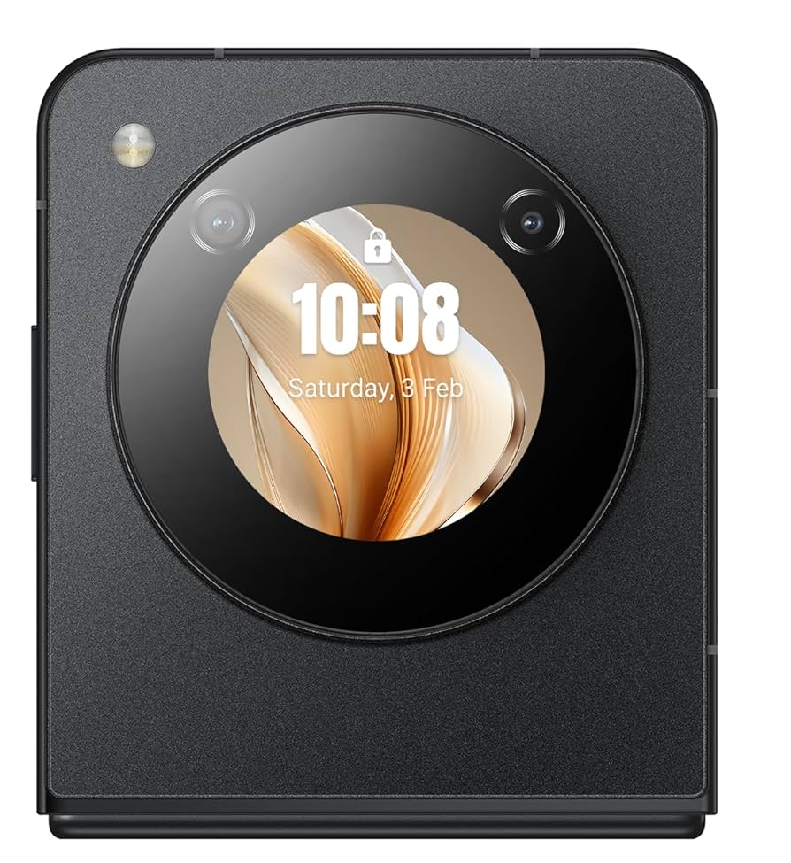 nubia Flip 5G 6.9インチ 8GB 256GB ブラック Nubia Flip 5G Cosmic Black 256GB + 8GB Dual-SIM Factory